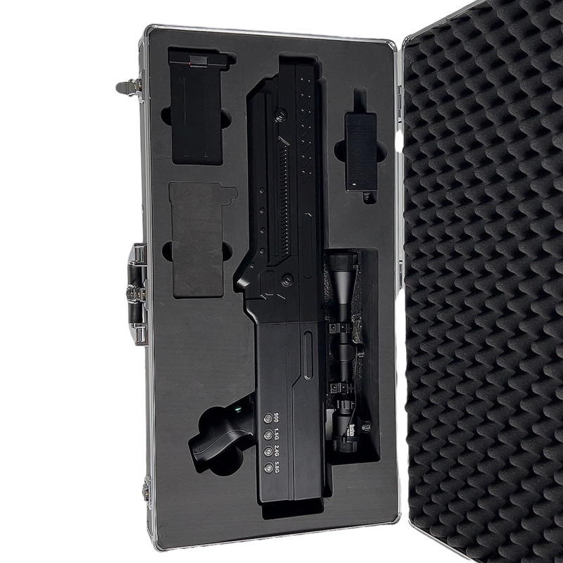  辰溪手持便携式枪型低空防御反制四通道B型